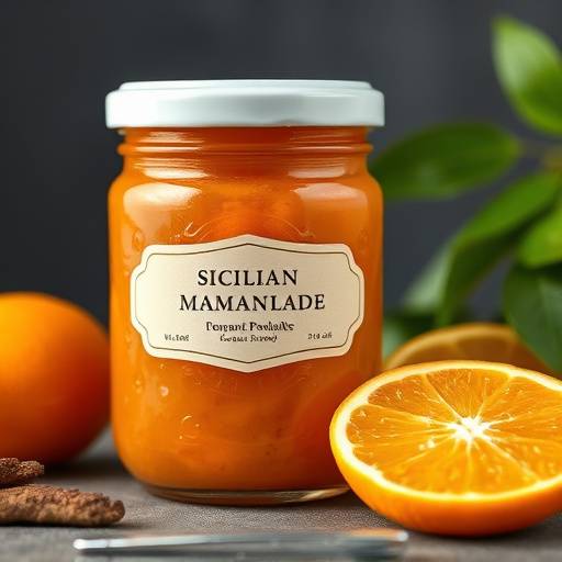Marmellata di agrumi di Sicilia - barattolo di marmellata