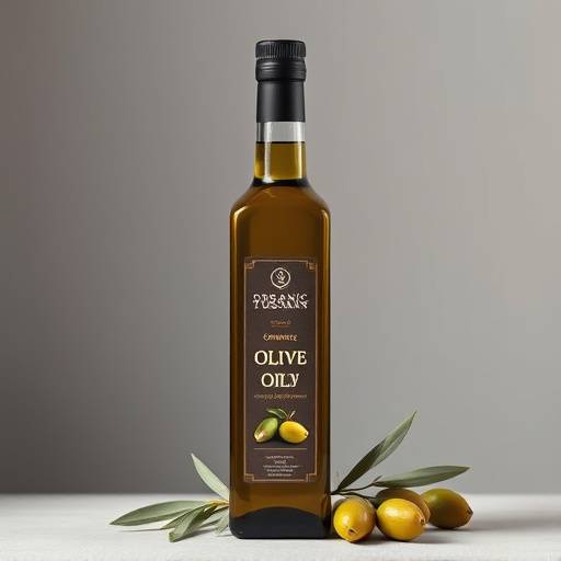 Olio extra vergine di oliva biologico toscano, bottiglia da 500ml