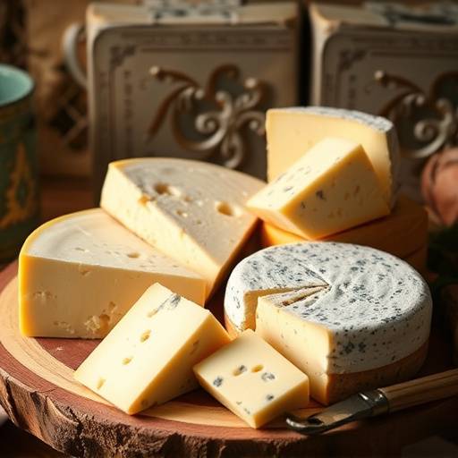Selezione di formaggi artigianali italiani