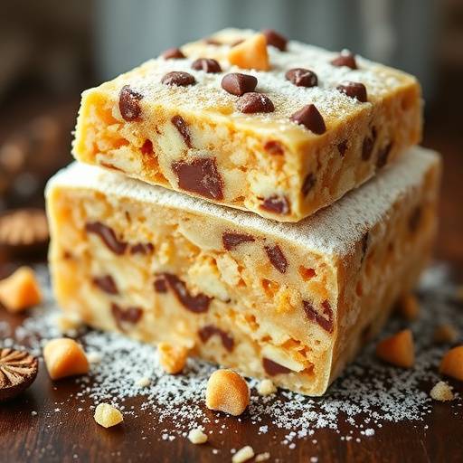 Torrone artigianale di Cremona, Lombardia - pezzi di torrone