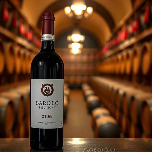 Vino Rosso Barolo DOCG, cantina piemontese, annata 2018